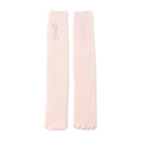 キッズ レッグウォーマー(ベビーピンク-キッズフリー)
