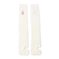 キッズ レッグウォーマー(オフホワイト-キッズフリー)