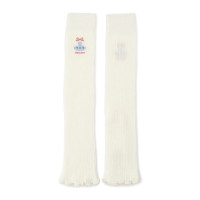 ★レッグウォーマー(オフホワイト-キッズフリー)