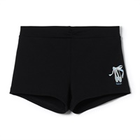 ショートスパッツ(ブラック-120〜130)