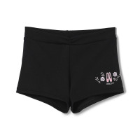 ショートスパッツ(ブラック-120〜130)