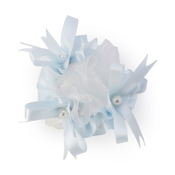 シュシュ(ベビーブルー-キッズフリー)