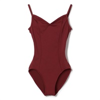 キャミソールレオタード(スカーレット-S)