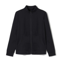ジップアップジャケット(ブラック-150)