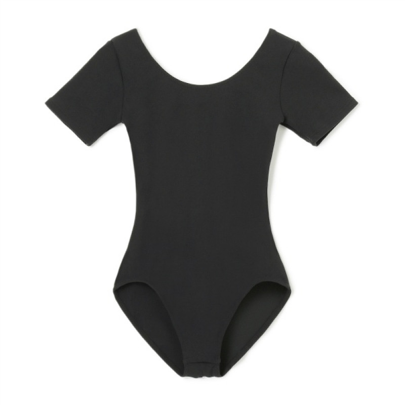 丸首半袖レオタード（スムース） 商品ページ | チャコットオンライン