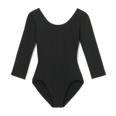 丸首7分袖レオタード（ロイヤルスムース） 商品ページ | チャコット