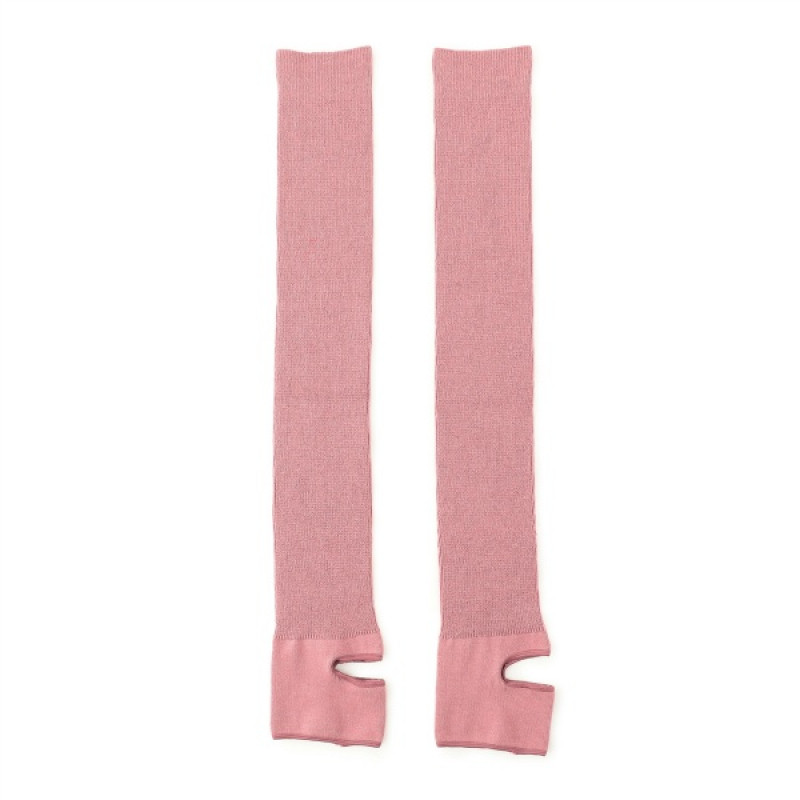 レッグカバー ロング(グレイッシュローズ-フリー)