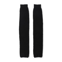 リブレッグ（ロング）(ブラック-フリー)