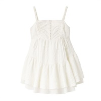 【SNIDEL】ミニワンピース(ホワイト-S)