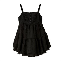 【SNIDEL】ミニワンピース(ブラック-S)