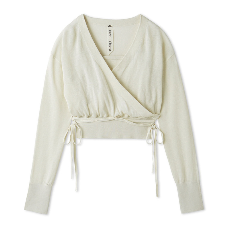 snidel Chacott Sustainableカシュクールプルオーバー Sustainableカシュクールプルオーバー 商品ページ | チャコット