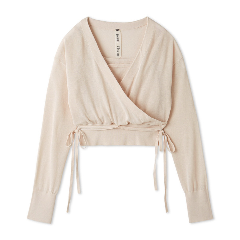 Sustainableカシュクールプルオーバー 商品ページ | チャコット