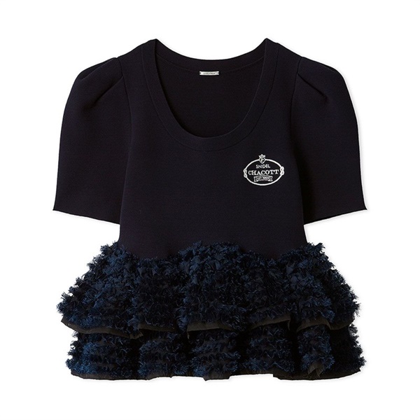 【SNIDEL】プルオーバー(ネイビー-フリー)