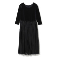 ★ｖｅｌｏｕｒ　ｃｏｍｂｉ　ｄｒｅｓｓ(ブラック（ロベット）-M)