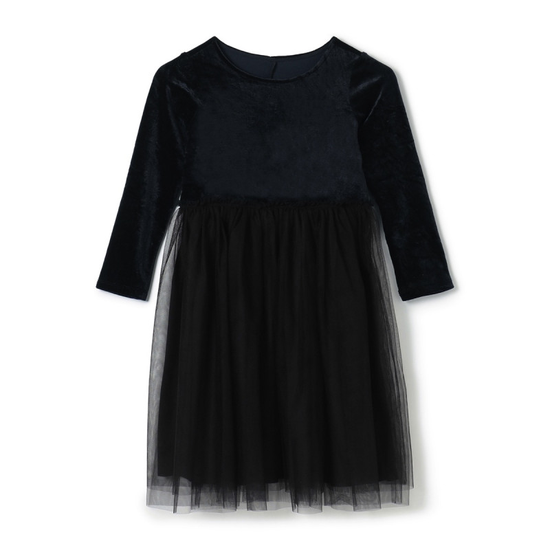 ★ｖｅｌｏｕｒ　ｃｏｍｂｉ　ｄｒｅｓｓ(ブラック（ワッシャーベロア）-120)