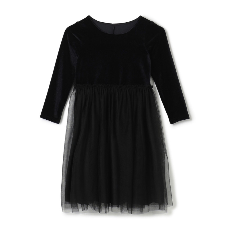 ★ｖｅｌｏｕｒ　ｃｏｍｂｉ　ｄｒｅｓｓ(ブラック（ロベット）-120)