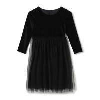 ★ｖｅｌｏｕｒ　ｃｏｍｂｉ　ｄｒｅｓｓ(ブラック（ロベット）-120)