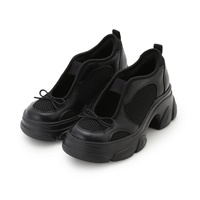 【SNIDEL】スニーカー(ブラック-S)