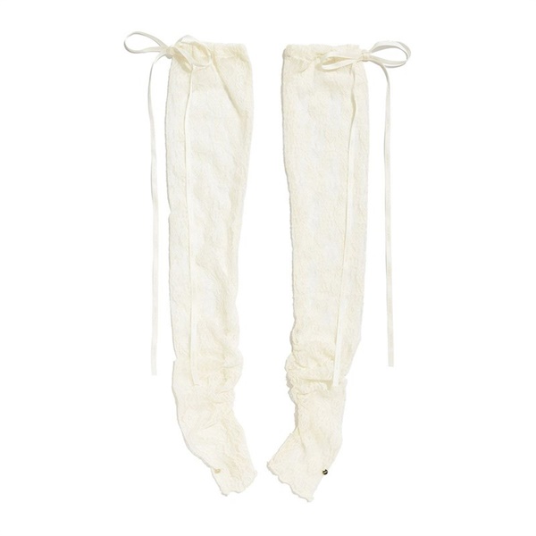 【SNIDEL】アームカバー(オフホワイト-フリー)