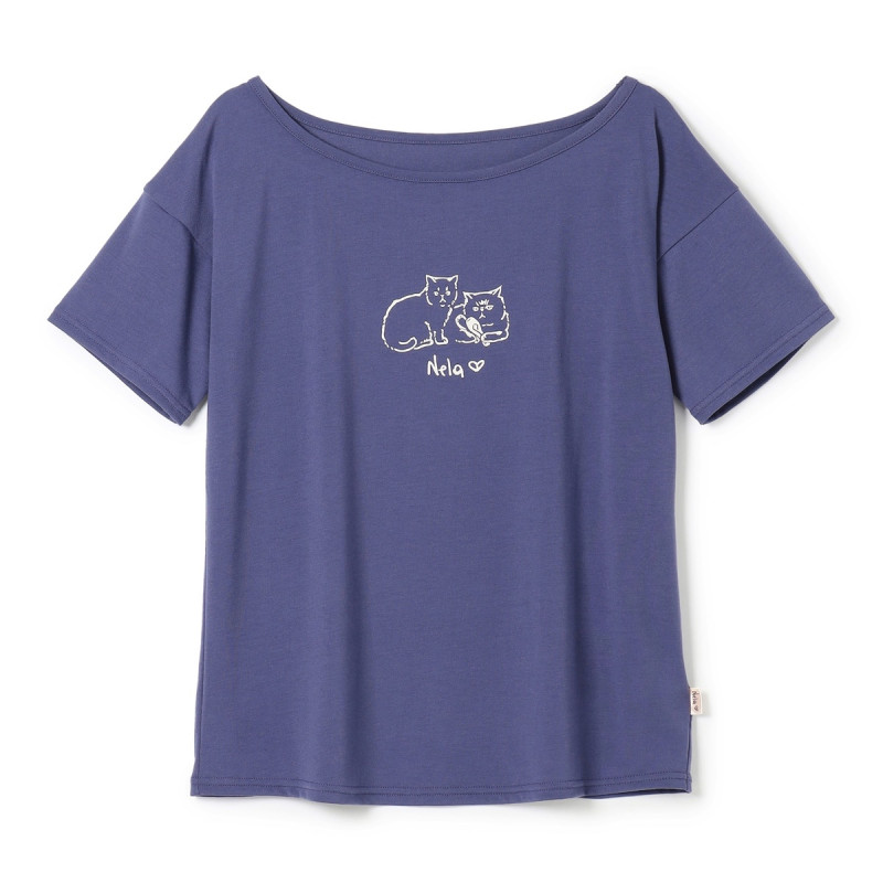 【Nela ライン】Tシャツ(シオン-M)