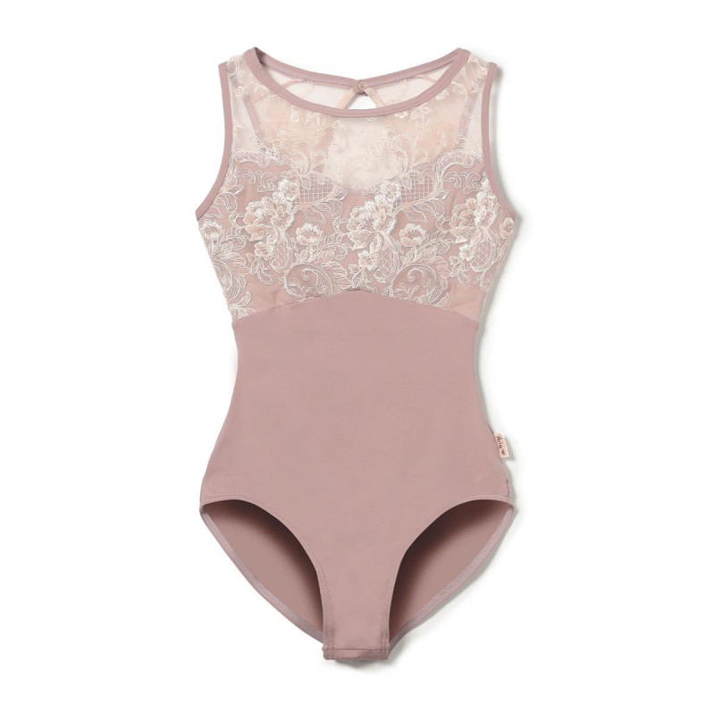 【Nela ライン】レオタード(ヨーロピアンピンク-S)