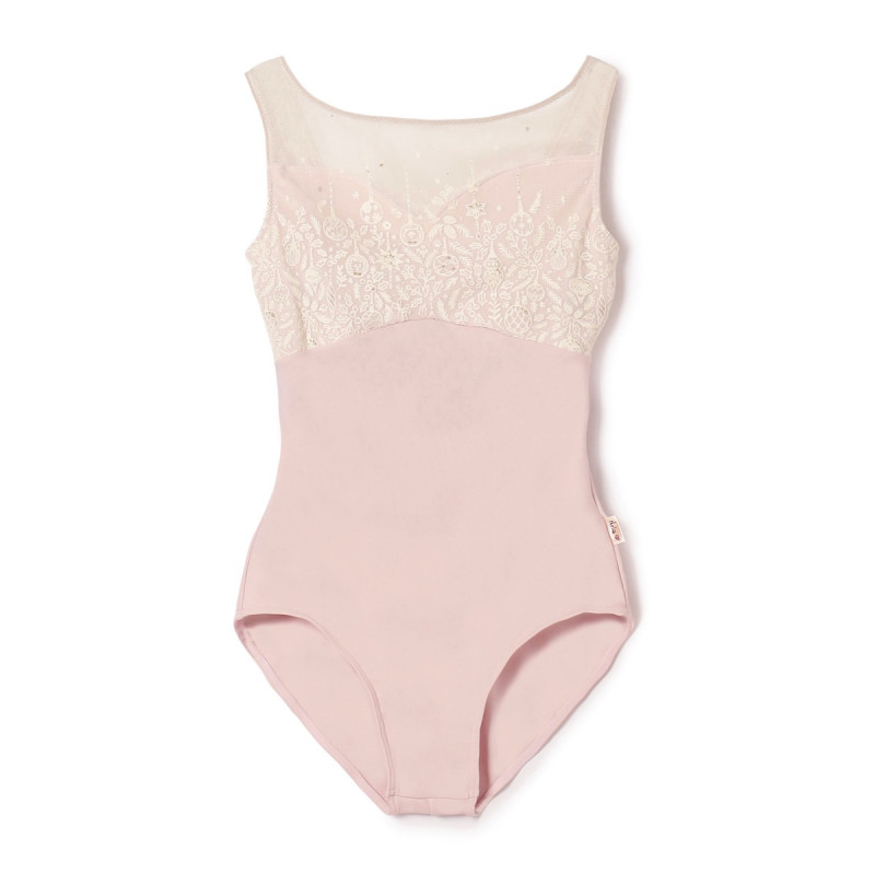 ★ノースリーブレオタード(ベビーピンク-S)