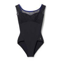 ★フレンチスリーブレオタード(ブラック-SS)