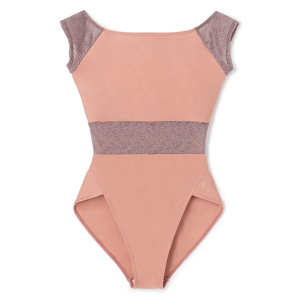 フレンチスリーブレオタード(アンティックローズ-SS)