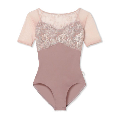 【Nela ライン】ハーフスリーブレオタード