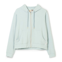 【Nela ライン】ウォームアップジャケット(アクアグリーン-M)