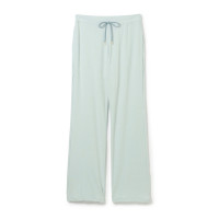 【Nela ライン】ウォームアップパンツ(アクアグリーン-M)