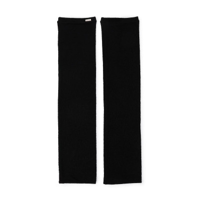 【Nela ライン】レッグウォーマーロング(ブラック-フリー)