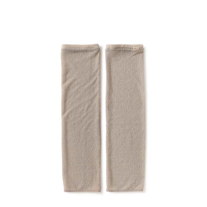 【Nela ライン】レッグウォーマーショート(グレージュ-フリー)