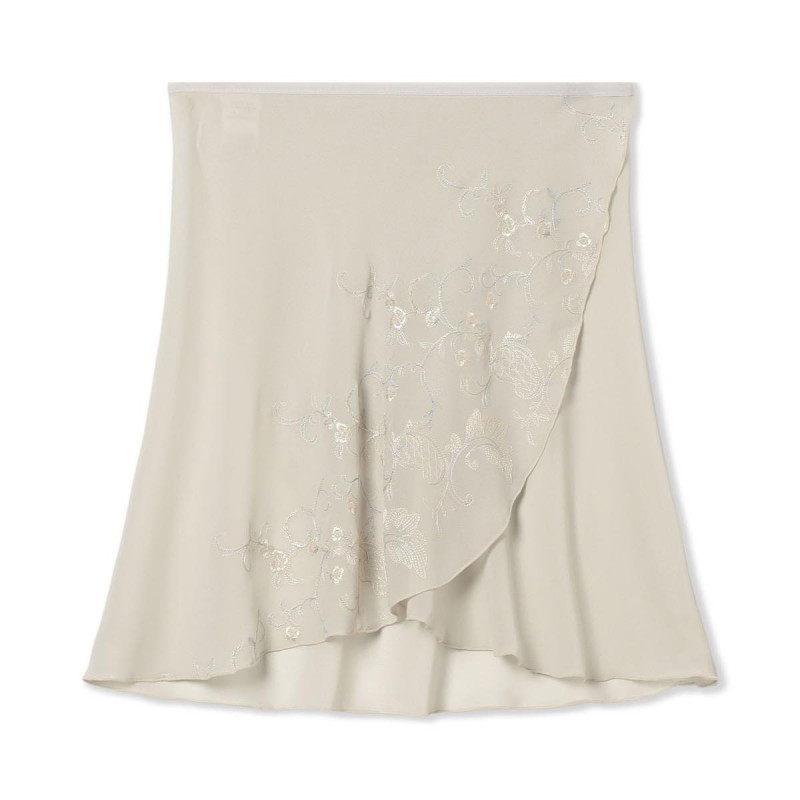 【Nela ライン】巻きスカート(エバーグリーン-M)