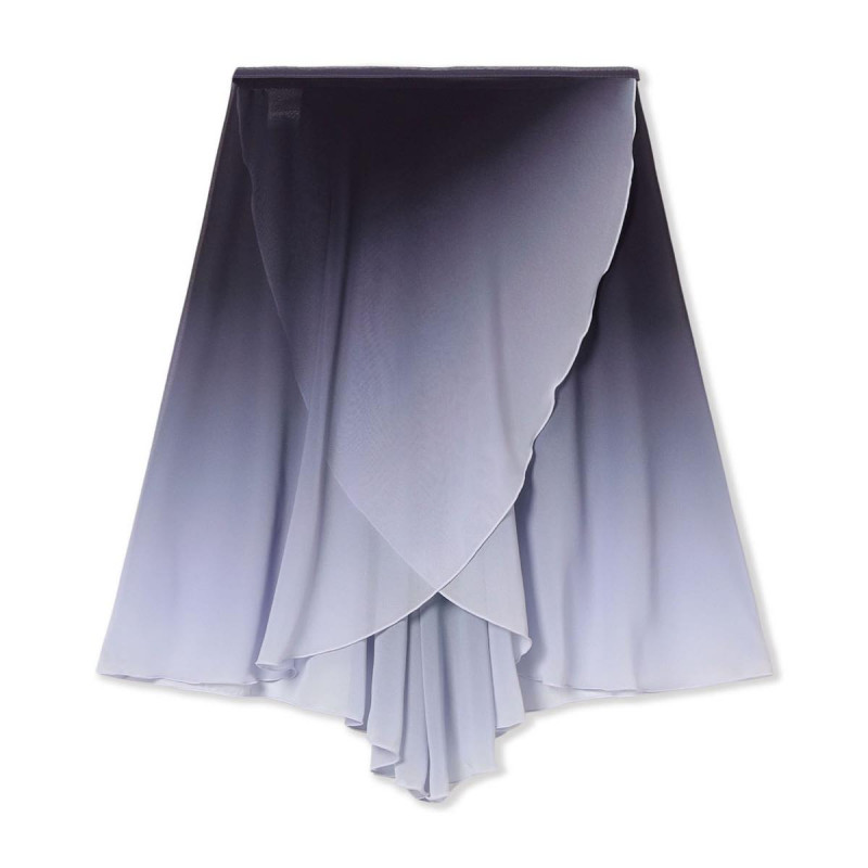 【Nela ライン】巻きスカート(モーブグラデーション-M)