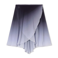 【Nela ライン】巻きスカート(モーブグラデーション-M)