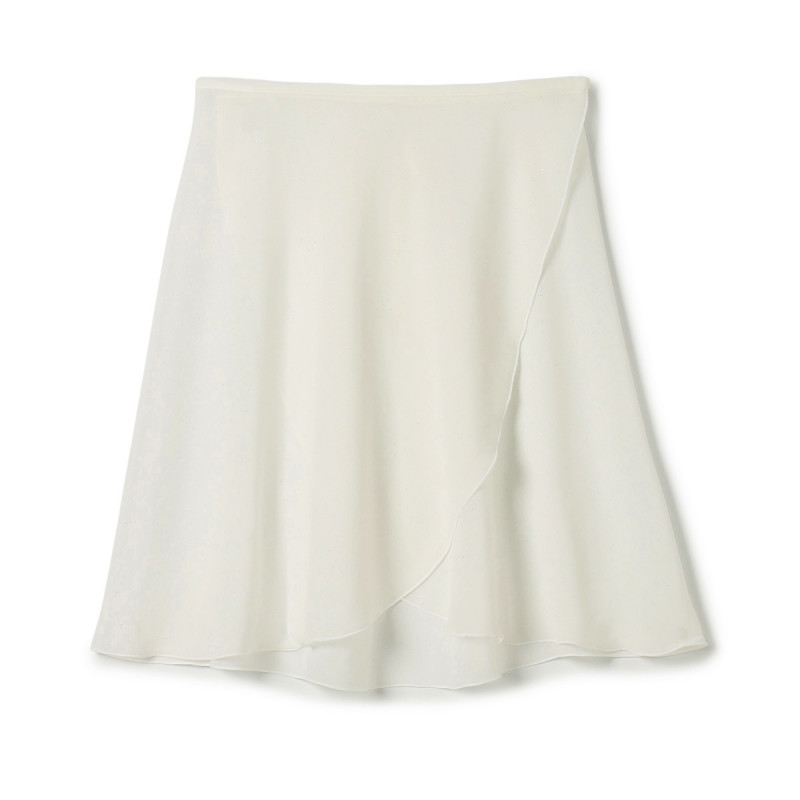 【Nela ライン】巻きスカート(オフホワイト-M)