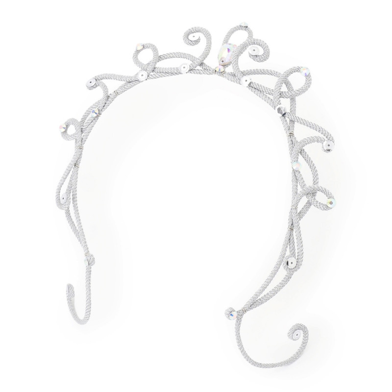 カチューシャティアラ(シルバー--)