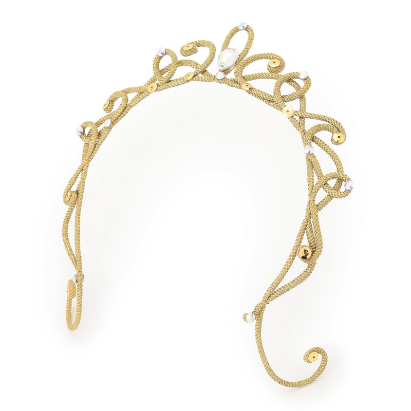 カチューシャティアラ(ゴールド--)