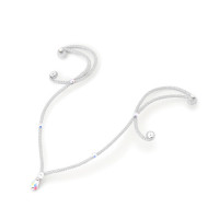 前垂れティアラ(シルバー--)