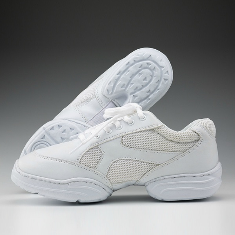 ダンススニーカー　ローカット　ホワイト(ホワイト-20.0)