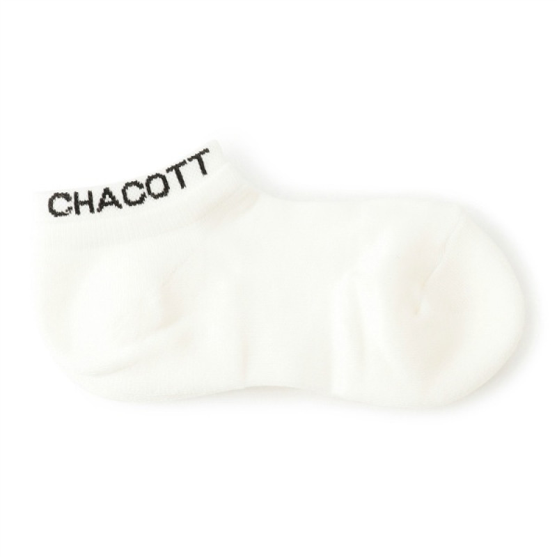 ダンシングソックス(アンクル丈）(ホワイト-23.0〜25.0)