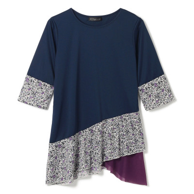 ネイビー L の画像