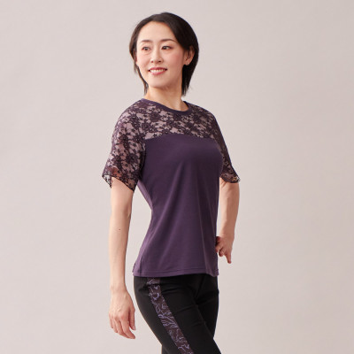 ★レースコンビＴシャツ