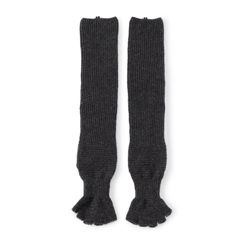 150309リブロングトレンカ(ダークグレー-23.0〜25.0)