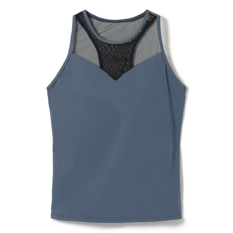 ★メッシュコンビトップ(アイアンブルー-S)
