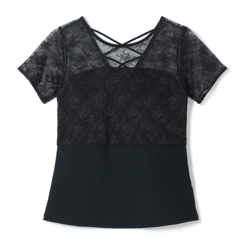 新品　チャコット　レースコンビトップ　M ☆レースコンビレースアップトップ 商品ページ | チャコットオンライン