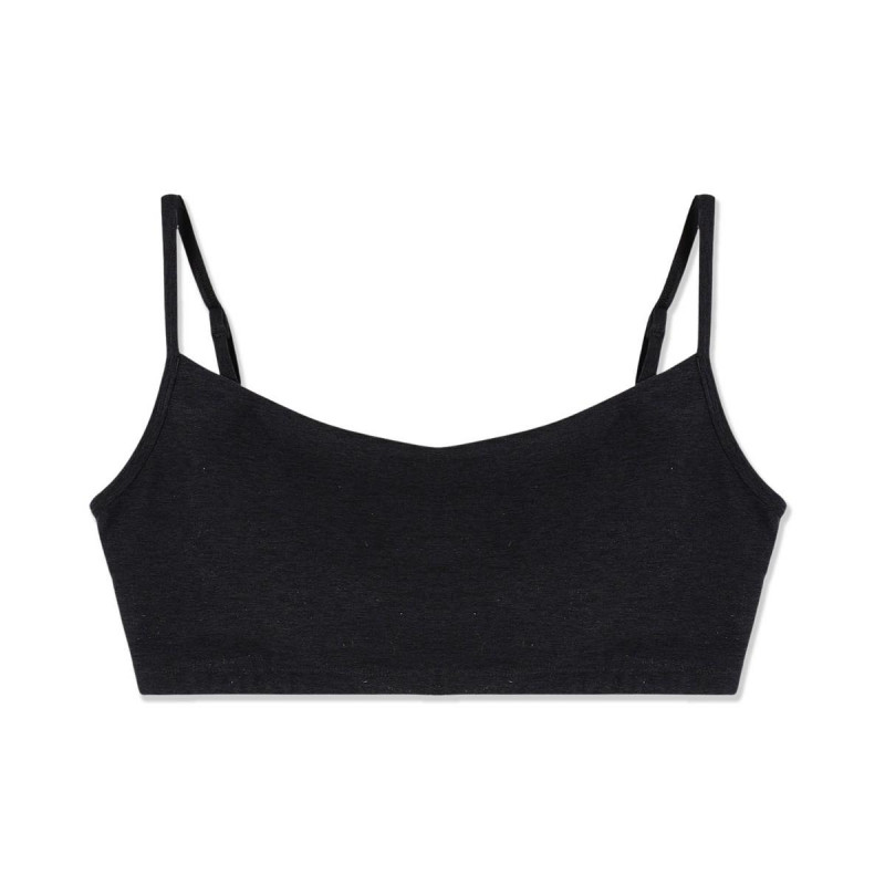 PeachMoku ブラトップ(ダークグレー杢-S)