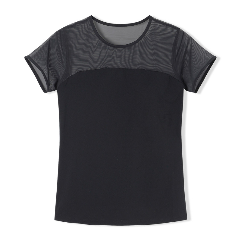 ★スムースライトトップ(ブラック-S)