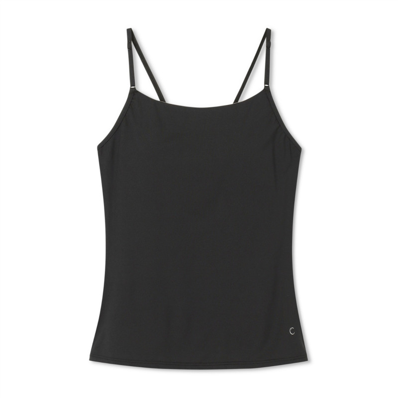 スキンロングトップ【C BASIC】(ブラック-S)